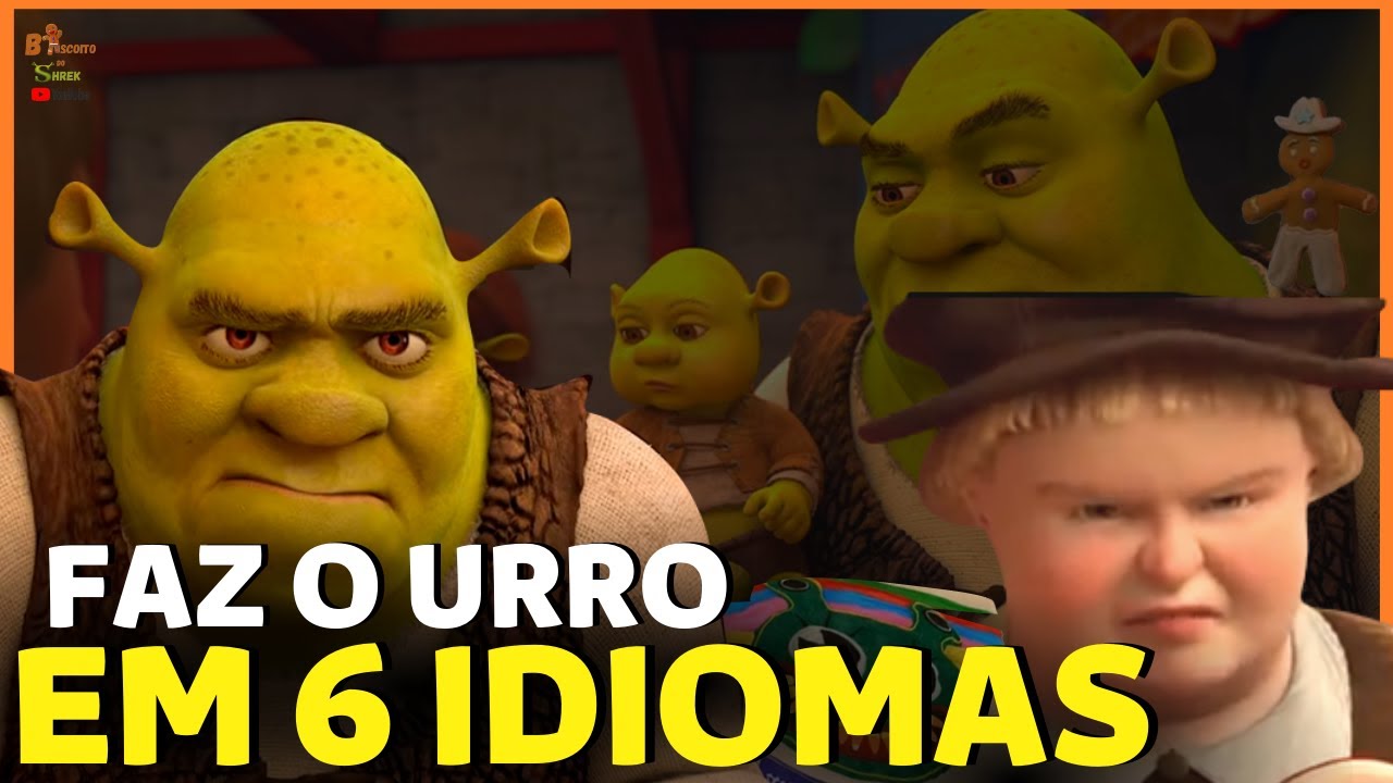 Do the Roar in 6 different languages. Scene from the movie Shrek Forever