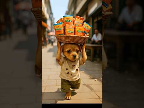 The poor puppy didn't have cash to buy gutka so, his rich friends making fun of him #animahal