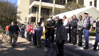 Veterans Day ceremony in Longview