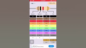 Resistor value | How find resistor value easily in tamil #resistor #trending #shorts #tamilgear23