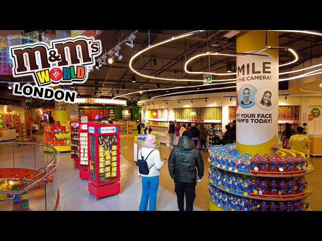 First M&M's World Store in Europe opens in London : The Moodie