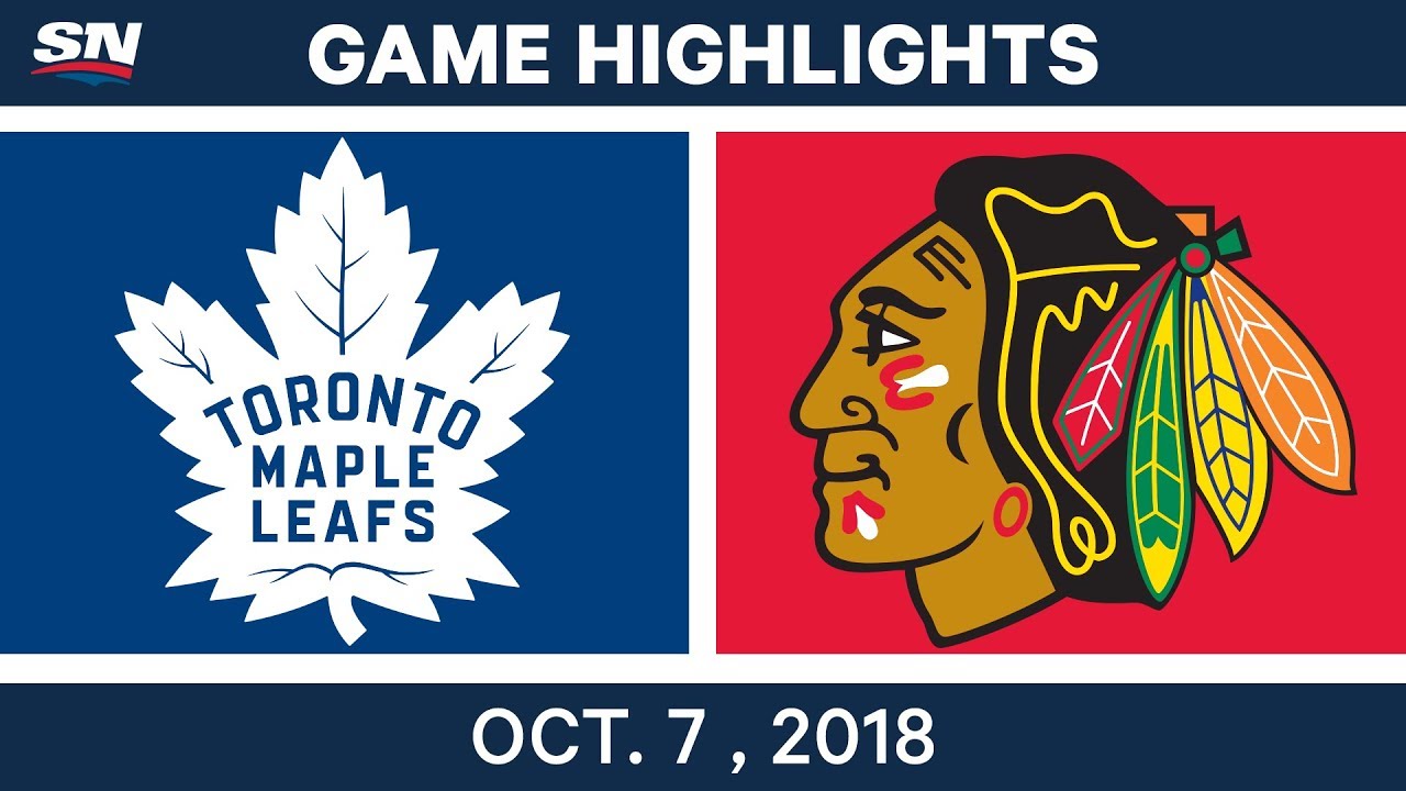 Three Hawks Hits: Toronto Maple Leafs bury Chicago Blackhawks in five-goal  onslaught - CHGO