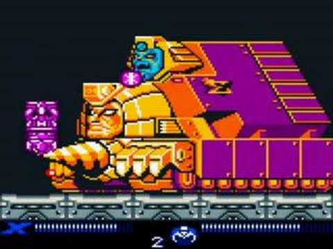Megaman Xtreme 2 - Some Sphinx-tank(w/ Ninja Warriors music) - YouTube
