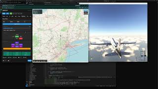 Flight sim remote control via Go+Python+SimAPI