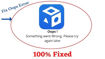 Fix Smallcase Oops Something Went Wrong Error. Please Try Again Later Problem Error Solved