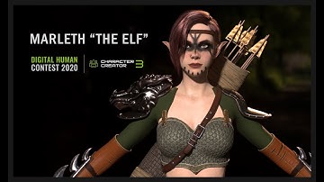CC Digital Human Contest 2020 - Marleth "The Elf"