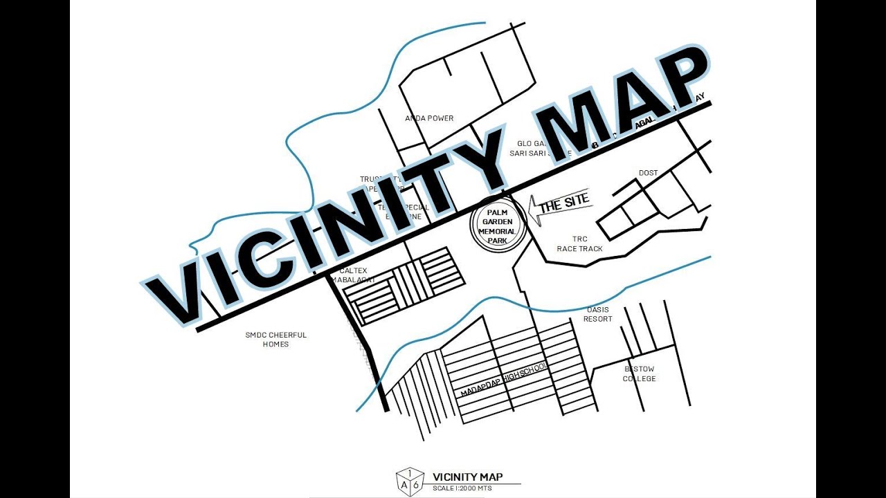 Sketchup Maps 5 Vicinity Map YouTube