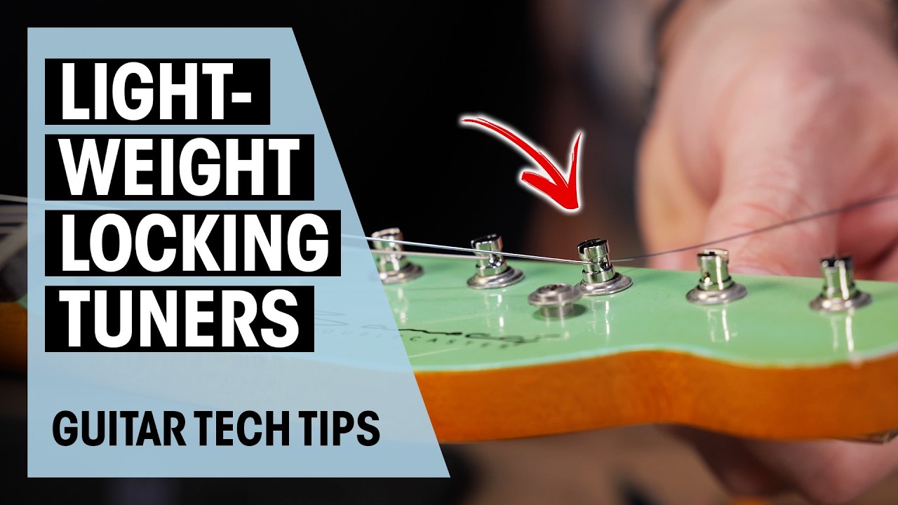 How To Install and Use Gotoh Magnum Locking Tuners | Guitar Tech Tips | Ep. 115