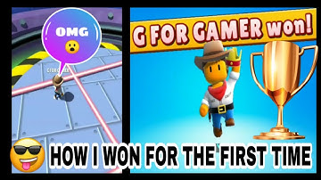 Stumble Guys // How I won for the first time // Spin Go Go Round // Pivot Push // Laser Tracer //