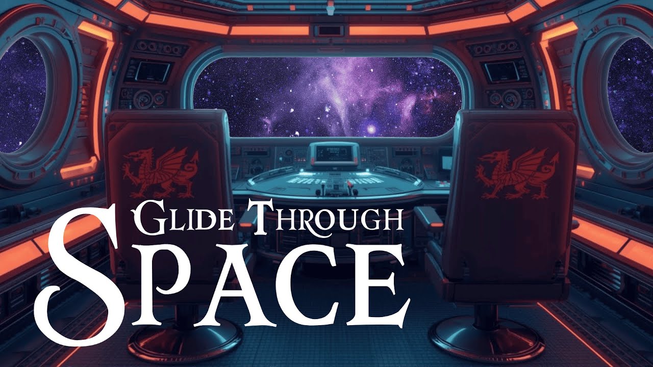 Spaceship Ambience 🚀 | Travel Through Space & Spaceship Sleep Sounds ...