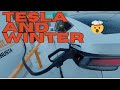 Tesla in Finnish Winter ❄️⚡ Cold, Slow Charging &amp; Long Lines (Real Life Experience)