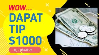 【Prank】Dapat uang gratis | Tip dapat $1,000