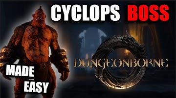 Dungeonborne has a cyclops boss (project crawl)