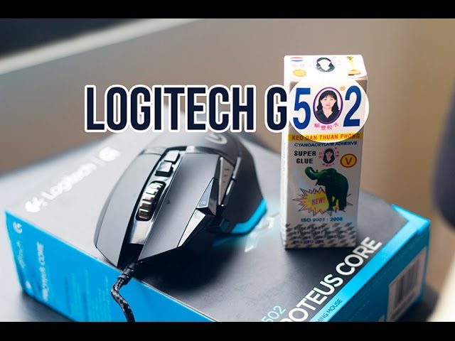 Trên tay chuột chơi game ''quốc dân'' Logitech G502