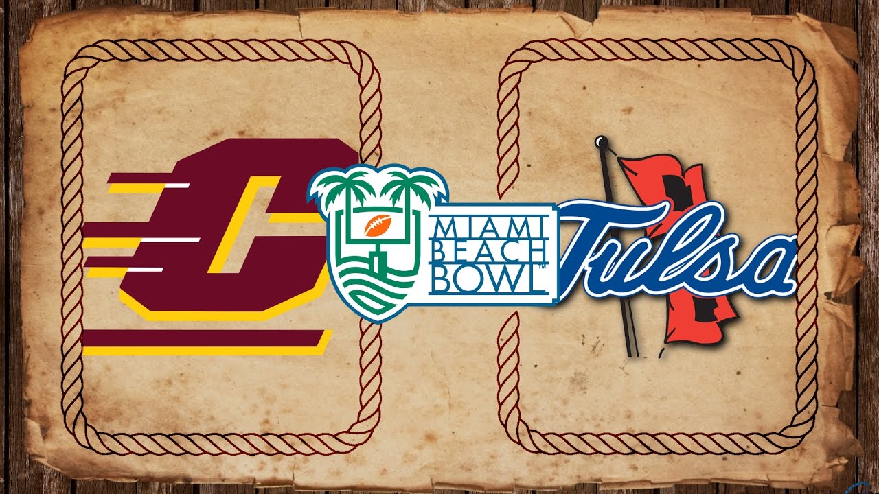 Central Michigan vs. Tulsa | Miami Beach Bowl Preview