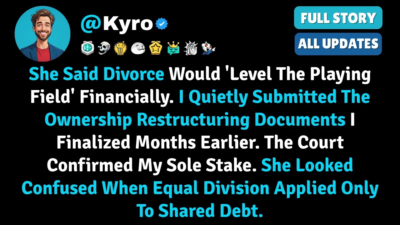 She Said Divorce Would 'Level The Playing Field' Financially. I Quietly Submitted The Ownership Rest