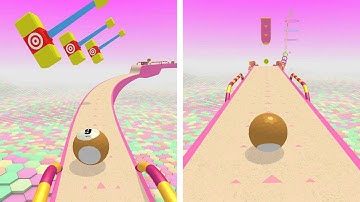 Action Going Balls — All Levels Mobile Gameplay Walkthrough Android iOS part 16