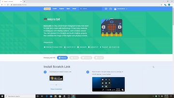 Using Micro bit with Scratch setup