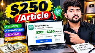 Earn Money Online by Writing Articles | Get Paid Per Article From Home (2026)