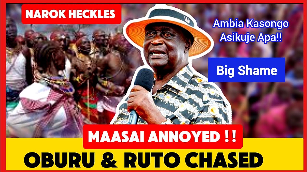 TOKENI APA FAKE ODM!! ANGRY LEDAMA SNATCHES MICROPHONE FROM THE MAN WHO ATTACKED RUTO &ODM IN NAROK