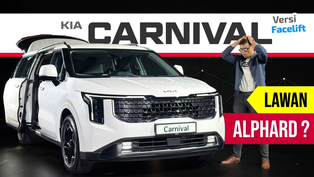 KIA Carnival (Facelift 2026): Untuk Isteri Dua, Anak Ramai. MPV 11 Seater.
