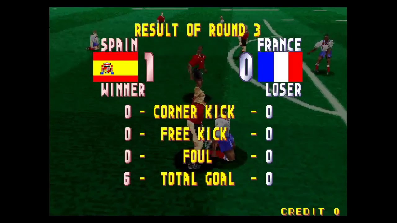 Super Football Champ (Arcade) Completo con un crédito YouTube