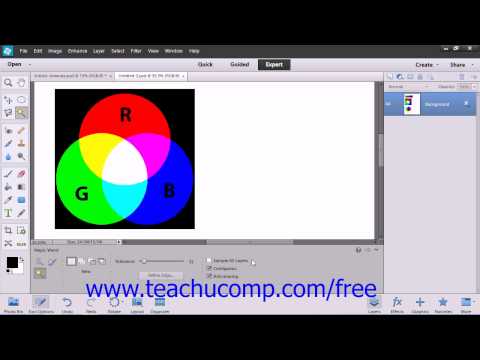 Photoshop Elements 12 Tutorial The Magic Wand Tool Adobe Training Lesson 8.5