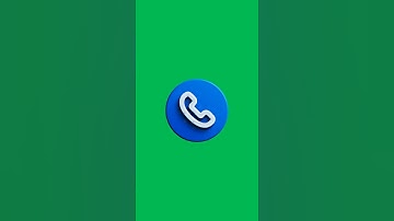Green Screen Phone Call Icon Animated #greenscreen #call #phone #motiongraphics #greenscreeneffects