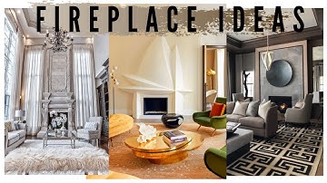 Fireplace wall design ideas/inspirations | Living room (2020)
