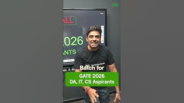 Last Chance For GATE 2026 Aspirants #Shorts #LastCallForGATE2026Aspirants #GATE2026 #GfG