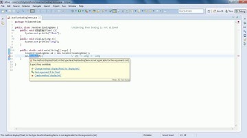 Method Overloading Rules Explanation with examples by Rakesh