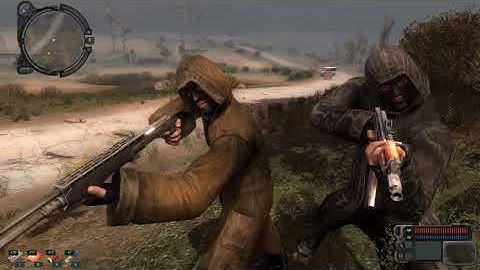 S T A L K E R:  Call of Pripyat - ( 2022 ) Video #124:  Bandits attack Monolith ( Redo )