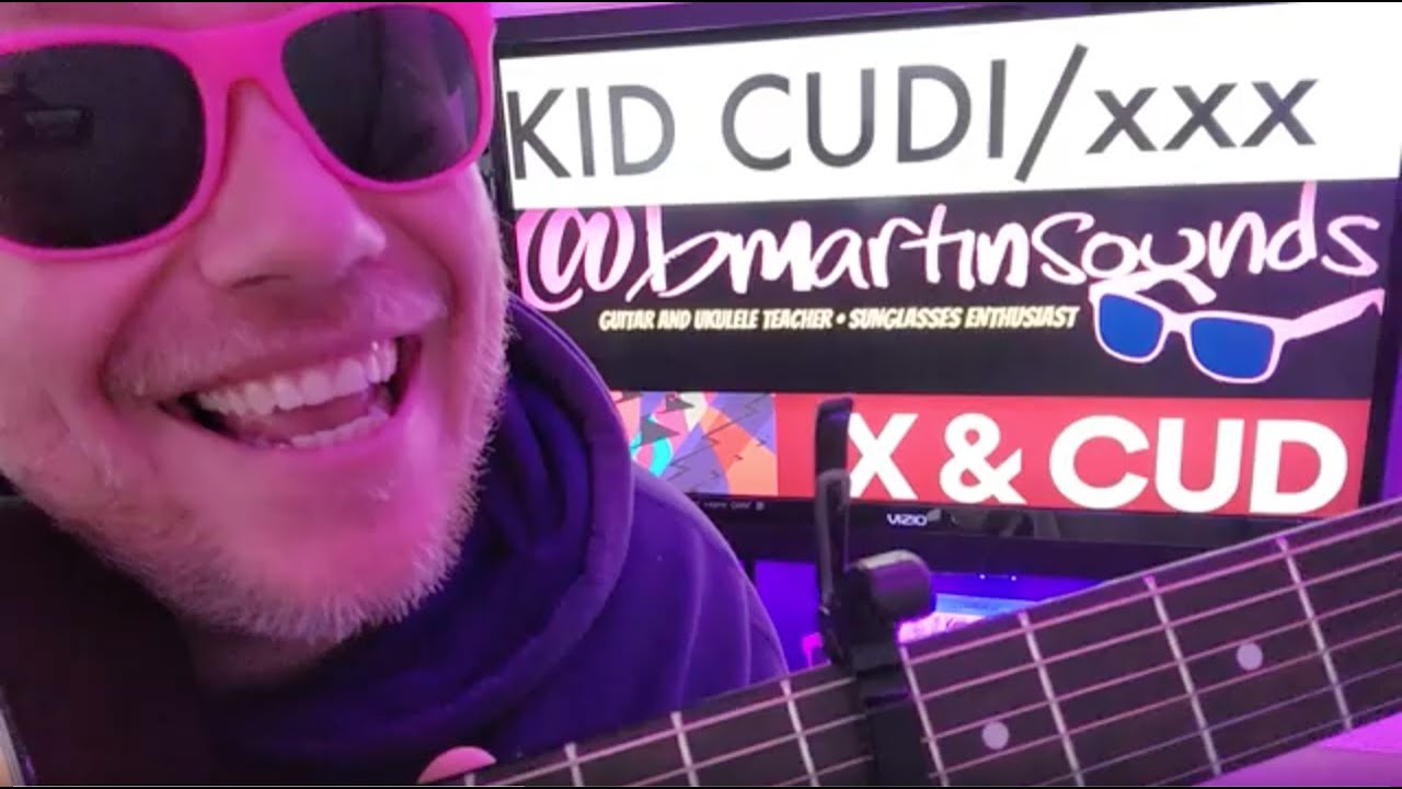 X & CUD - Kid Cudi, XXXTENTACION Guitar Tutorial (Beginner Lesson!)