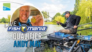 Live Fish'O'Mania Qualifier with Andy May | Hayfield Lakes