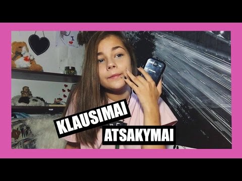 Video: Protingi klausimai vaikinui ir merginai