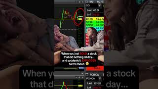 When you just SOLD a stock that did nothing all day, just for it to go to the moon