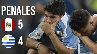 [HD] Uruguay vs. Perú (4-5) ¡IMPACTANTE! Resumen & Goles PENALES screenshot 1