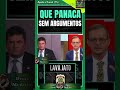 🛑 SERGIO MORO DISCUTE AO VIVO E ESCANCARA VERDADE