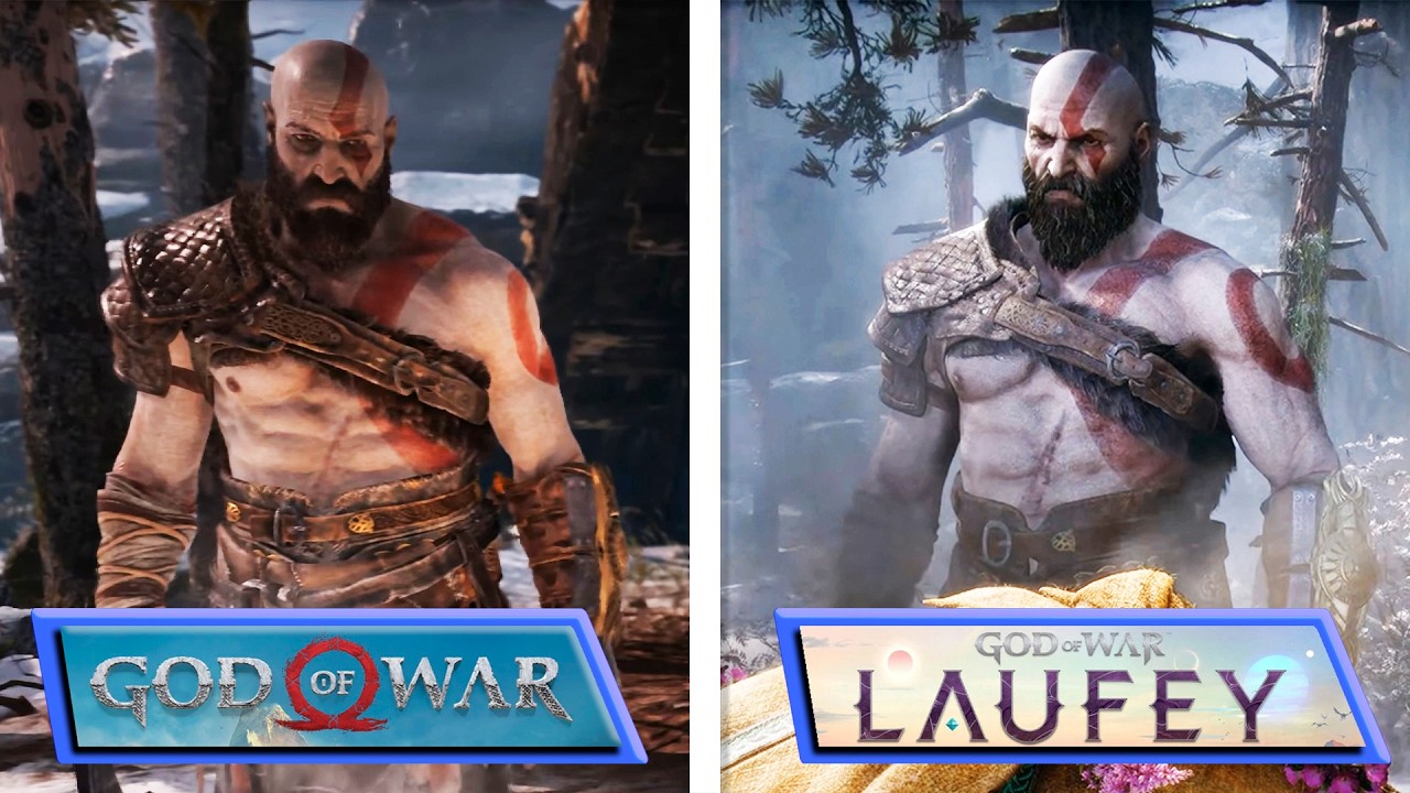 God of War 2018 vs God of War Laufey | Intro Comparison
