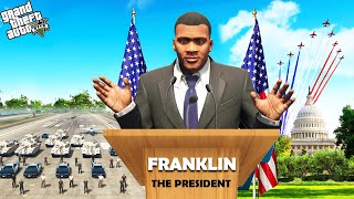 GTA 5 : Franklin Become The President Of Los Santos in GTA 5  (GTA 5 mods)