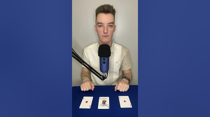 (ASMR) 3 Card Monte #Shorts