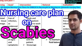 Nursing care plan on Scabies//Nursing care plan for Scabies #nursingcareplan #scabies #ncp #nursing