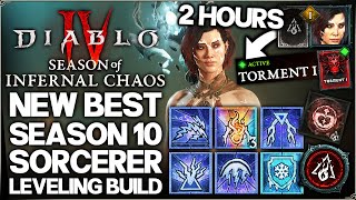 Diablo 4 - New Best Sorcerer Leveling Build - Season 10 FAST Level 1 to 60 - Easy Endgame Guide! Diablo 4 - New Best Sorcerer Leveling Build - Season 10 FAST Level 1 to 60 - Easy Endgame Guide!
