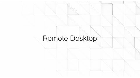 Pulseway RMM - Remote Desktop