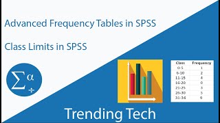 Advanced Frequency Tables | Class Limits in SPSS | Frequency Distribution in SPSS | Recode in SPSS