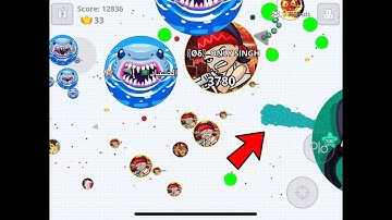 PRO VS HACKER (Agar.io Mobile Gameplay)