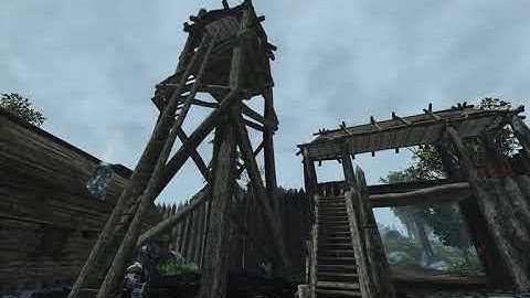 Skyrim: Home of the Nords on OpenMW with enhanced graphics