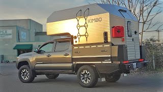 The FIRST Toyota Tacoma with a Sherptek Flat Bed & Kimbo Camper