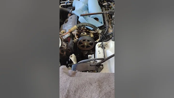 1995 Honda Accord Timing belt tension Adjustment