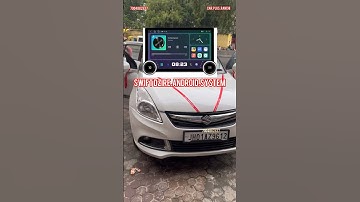 Swift Dzire android system installation in Ranchi #swiftdizire #carandroidsystem #ranchi #shorts